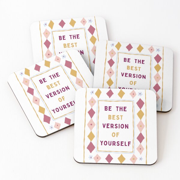 Item preview, Be The Best Version Of Yourself Motivational Quote Self Improvement Inspiration designed and sold by RetroMini2026.