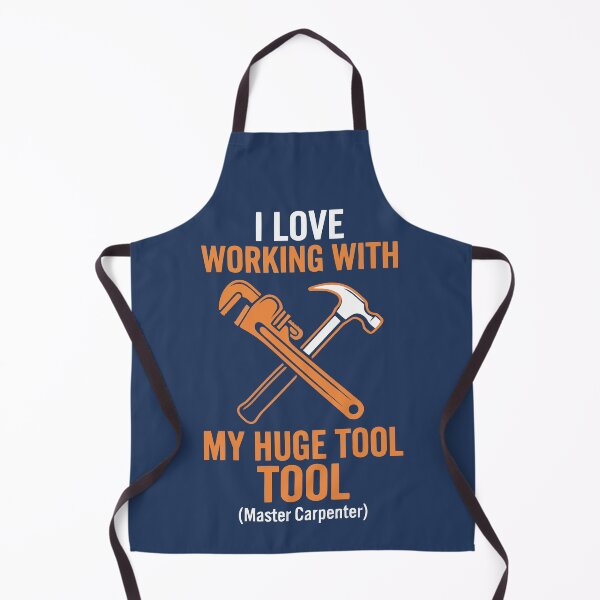 Item preview, I Love Working With My Huge Tool designed and sold by Amir Faysal.
