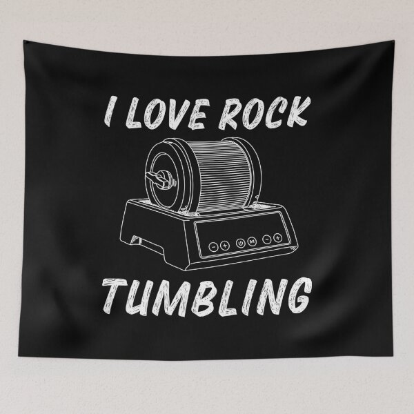 Item preview, AA0162A - I Love Rock Tumbling designed and sold by LionsHut.