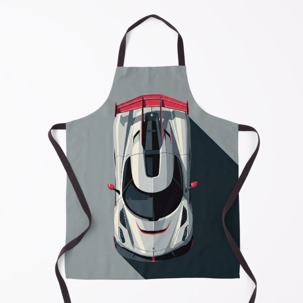 Item preview, Koenigsegg Jesko Megacar Top View Vector Illustration designed and sold by Motorline44.
