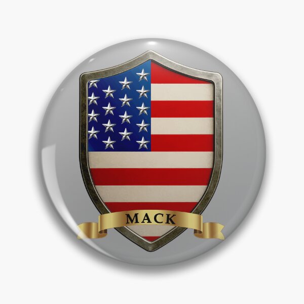 Item preview, Mack American Heritage Crest Shield designed and sold by Highlandkings.