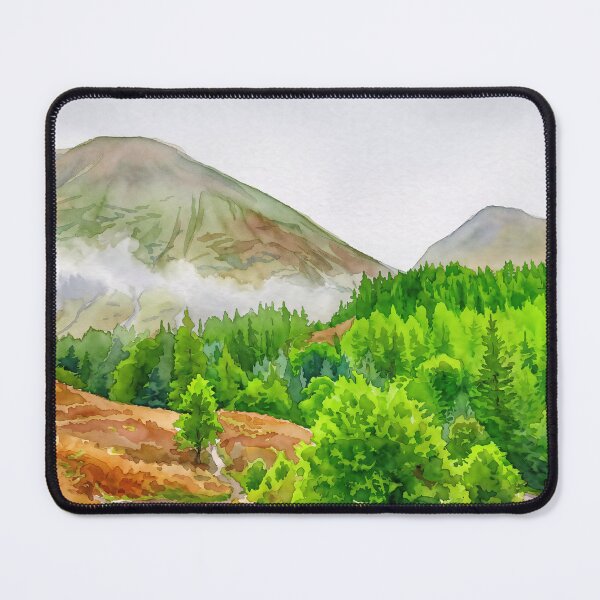 Item preview, Glencoe Highland Path, Scotland — Watercolour Style designed and sold by InkAndLatitude.