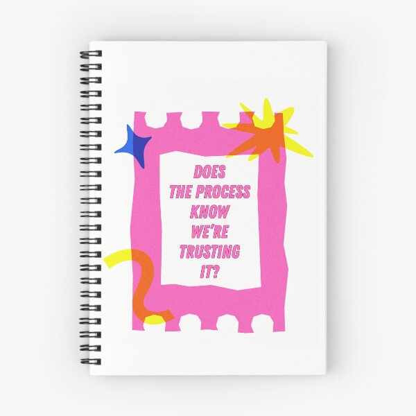 Item preview, Does The Process Know We're Trusting It? Philosophical Deep Thinking Quote designed and sold by RetroMini2026.
