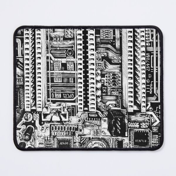 Item preview, Copy of Copy of Machinery black and white drawing NO.4 designed and sold by Inkorama.