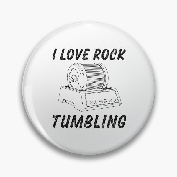 Item preview, AA0162B - I Love Rock Tumbling designed and sold by LionsHut.