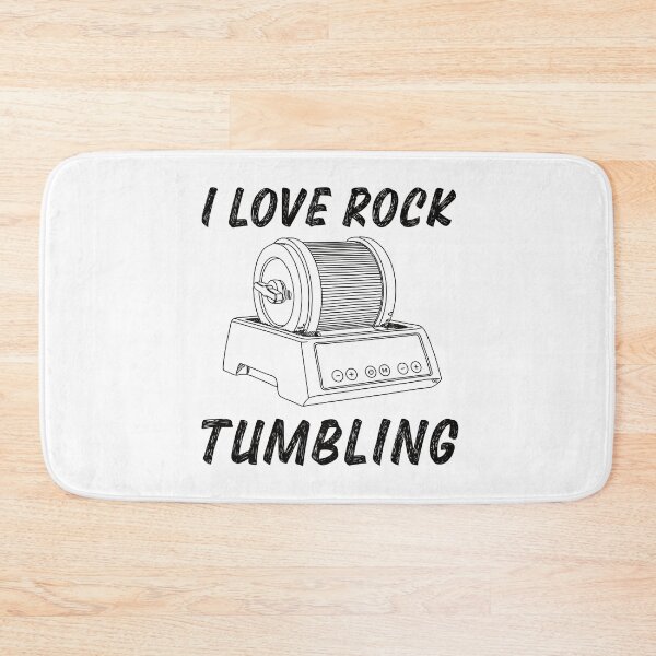 Item preview, AA0162B - I Love Rock Tumbling designed and sold by LionsHut.