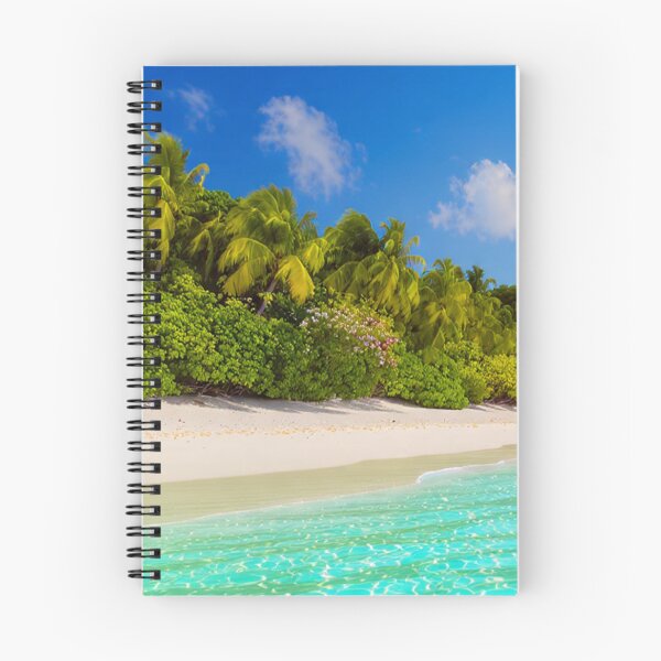 Item preview, Tropical Paradise Beach with Crystal Clear Turquoise Water designed and sold by islam gamal.