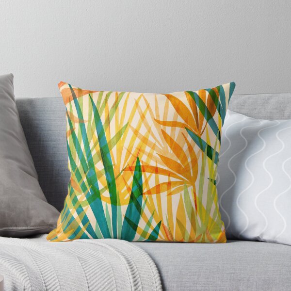 Item preview, Trópicos de la Selva Dorada - Patrón Botánico Abstracto designed and sold by Enchanted Adventure .