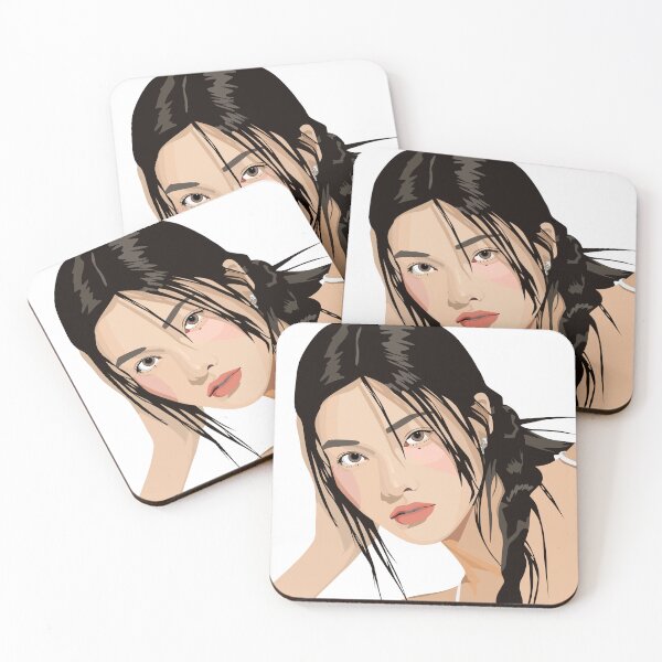 Item preview, Iroha Illit in a stunning digital art vector portrait designed and sold by Aome22.