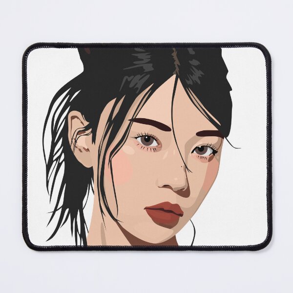 Item preview, Moka Illit in a stunning digital art vector portrait designed and sold by Aome22.