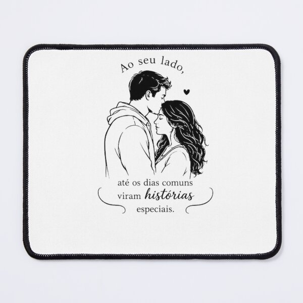 Item preview, By Your Side, Even Ordinary Days Become Special Stories | Romantic Minimalist Design designed and sold by MotivArtes.
