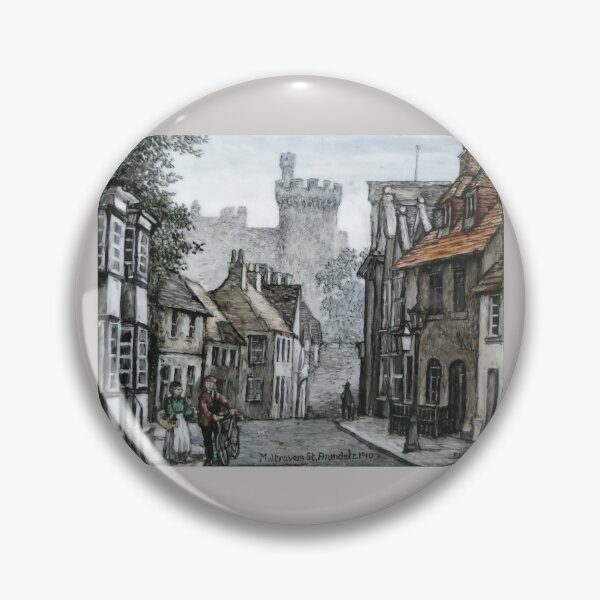 Item preview, Maltravers Street Arundel c1910 by R E Whitaker designed and sold by Collector-RB.