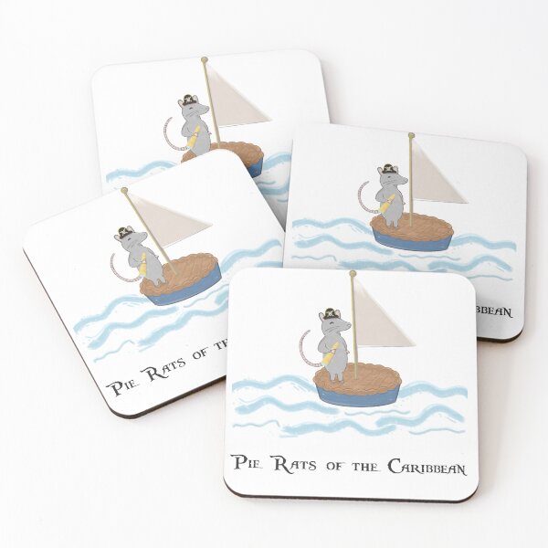 Item preview, Pie Rat Pirate designed and sold by tuliptuliptulip.