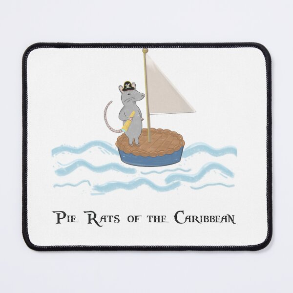 Item preview, Pie Rat Pirate designed and sold by tuliptuliptulip.
