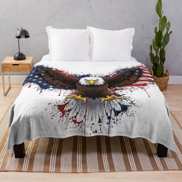 Item preview, USA 250 Years of Freedom Patriotic Eagle T-shirt designed and sold by SimpleJoy-SJT.