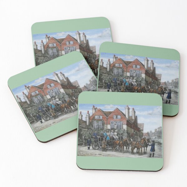 Item preview, Swan Hotel Pulborough c1894 R E Whitaker   designed and sold by Collector-RB.