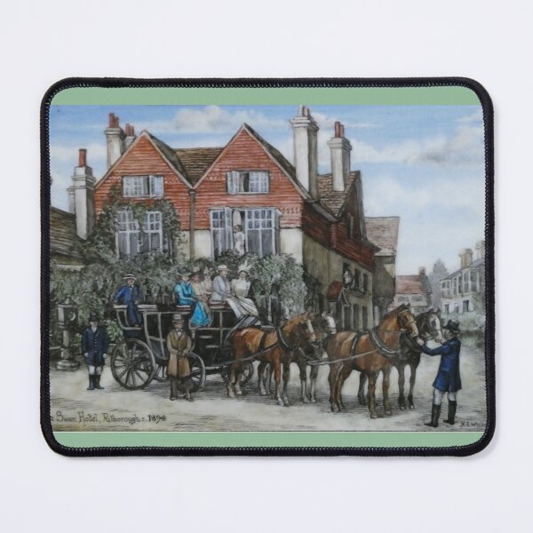 Item preview, Swan Hotel Pulborough c1894 R E Whitaker designed and sold by Collector-RB.