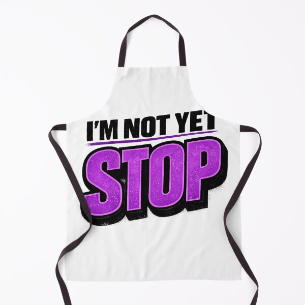 Item preview, I’M NOT YET STOP – Bold Urban Typography Protest Poster. designed and sold by TialCorner.