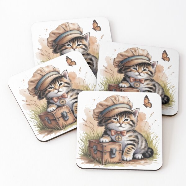 Item preview, Whimsical Watercolor Cuties designed and sold by tim tal.