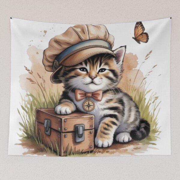Item preview, Whimsical Watercolor Cuties designed and sold by tim tal.