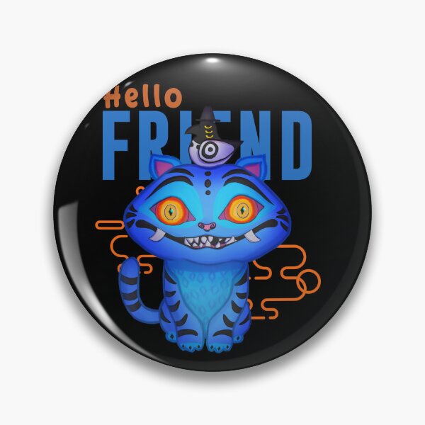 Item preview, Scribble Hello Friend designed and sold by Ninaa-Art.