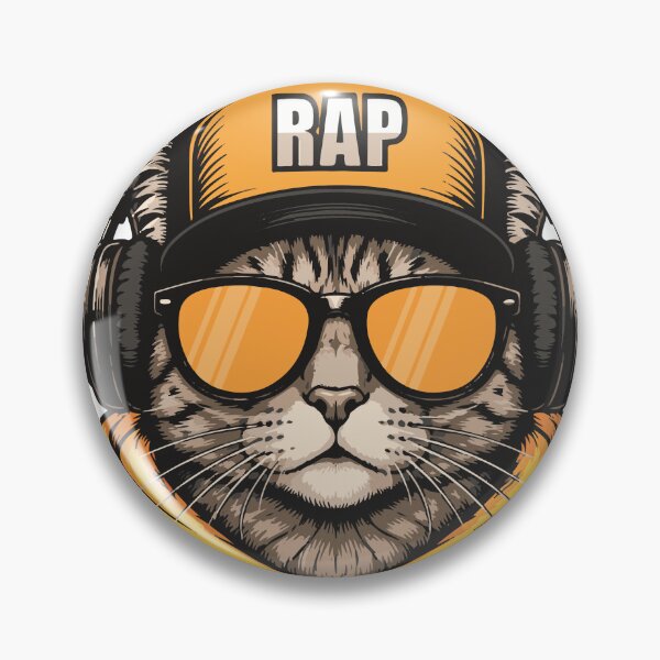 Item preview, Cat Rap Pop Art designed and sold by Artimax-Studio.