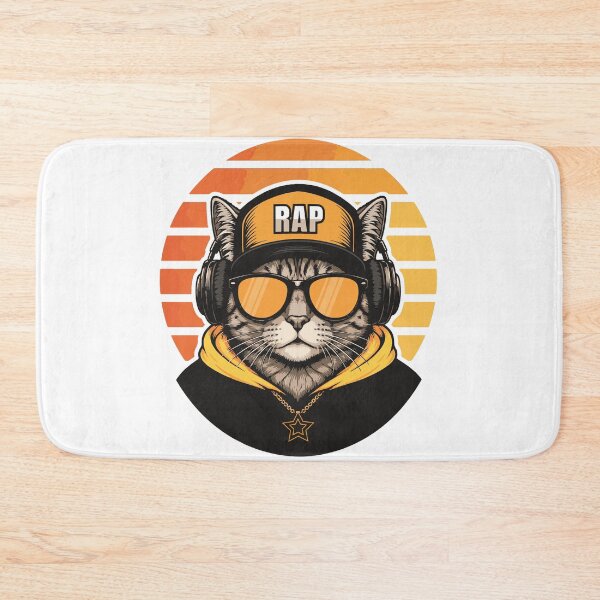 Item preview, Cat Rap Pop Art designed and sold by Artimax-Studio.