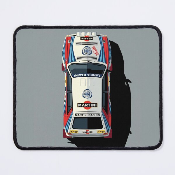 Item preview, Lancia Delta Integrale Martini Racing Top View Vector Illustration designed and sold by Motorline44.