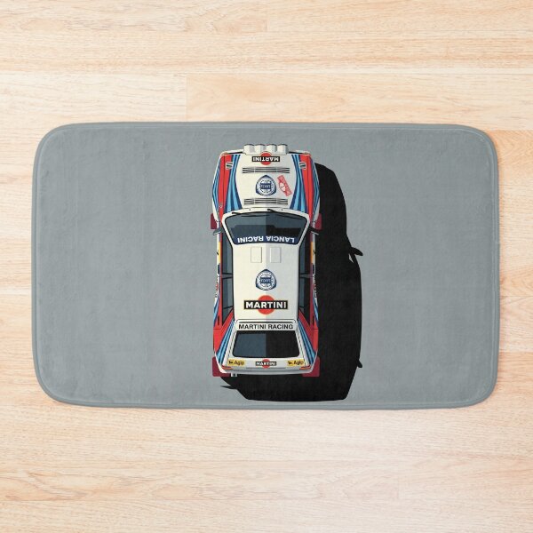 Item preview, Lancia Delta Integrale Martini Racing Top View Vector Illustration designed and sold by Motorline44.