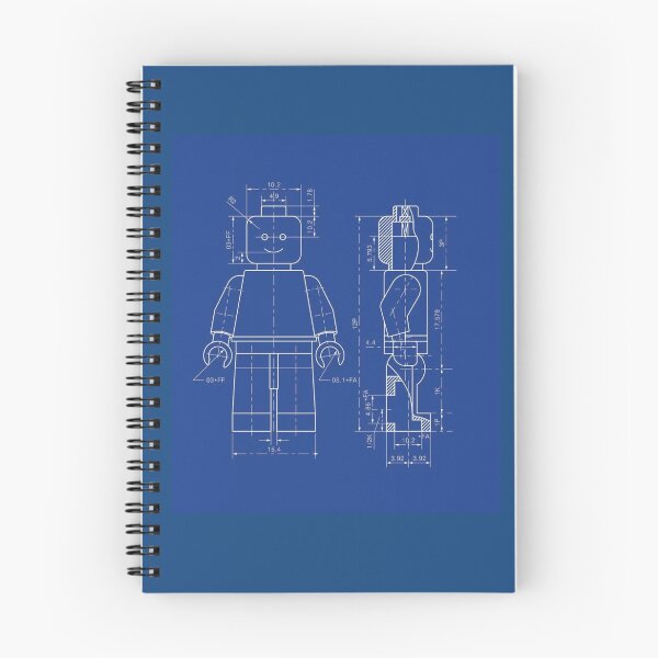 Item preview, Iconic Building Blocks: Nostalgic Brick Toys and Minifigures Fan Art designed and sold by benja-08.