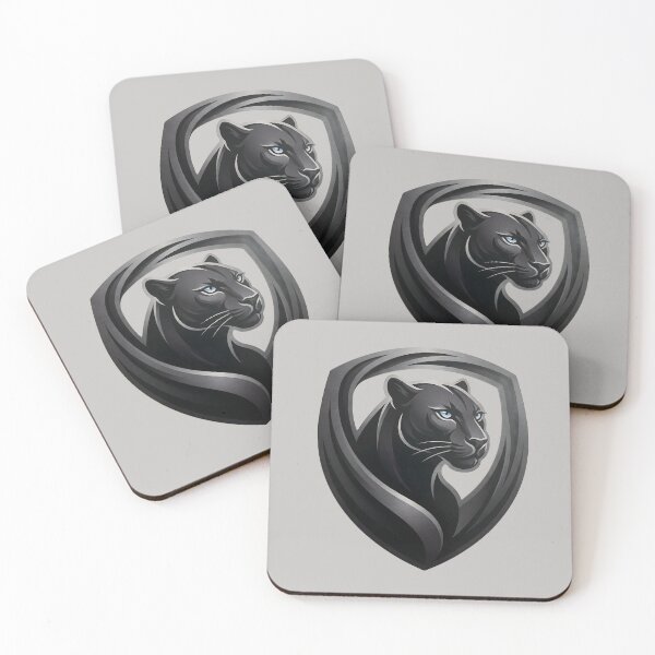 Item preview, Carolina Panthers Black Panther Shield Emblem designed and sold by MythicCotton.