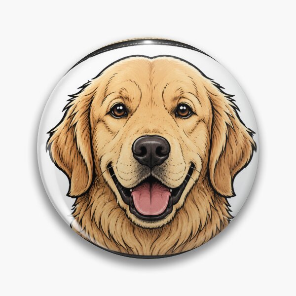 Item preview, Adorable Golden Retriever Puppy in a Moment of Pure Joy designed and sold by JacekKita.