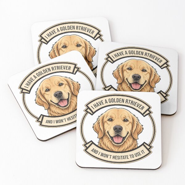 Item preview, Adorable Golden Retriever Puppy in a Moment of Pure Joy designed and sold by JacekKita.