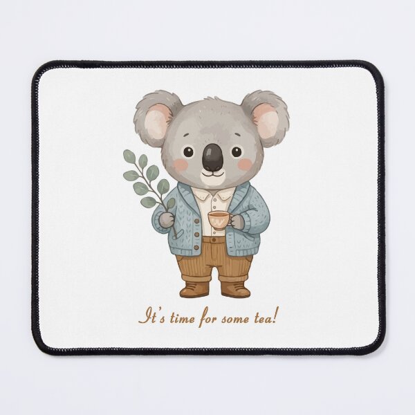 Item preview, The koala who loves tea designed and sold by Moongate22.
