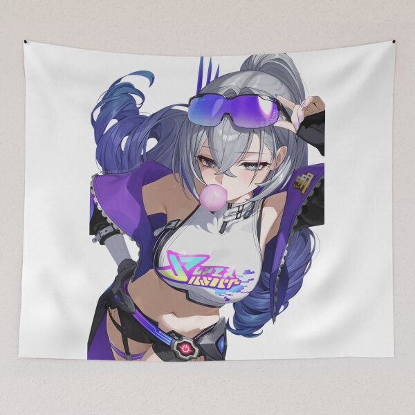 Item preview, Silver Wolf Bubble Gum Honkai Star Rail designed and sold by KomiArts.