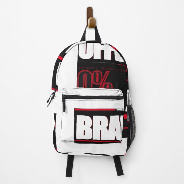 Item preview, Brain Offline 0 Percent Battery Dead Brutalist Anti Design Gen Z Sticker Tee designed and sold by Mega-Shopping.