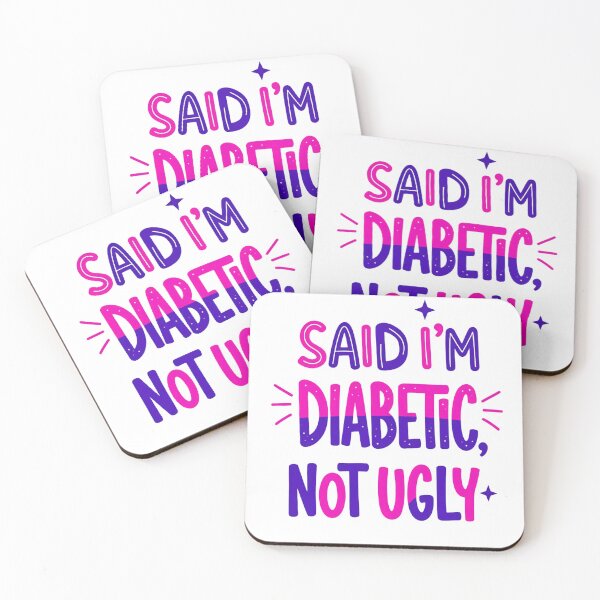 Item preview, Said I'm Diabetic, Not Ugly Diabetic Awareness Humor designed and sold by RetroMini2026.
