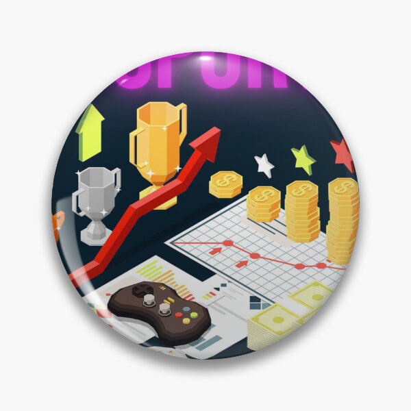 Item preview, Esports Money Grind - Gaming Success and Trophies Design designed and sold by Giaguaro07.