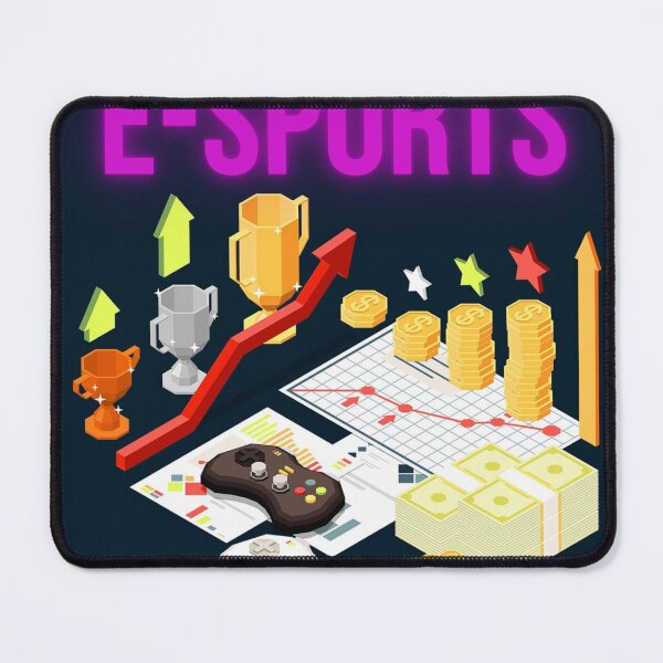 Item preview, Esports Money Grind - Gaming Success and Trophies Design designed and sold by Giaguaro07.