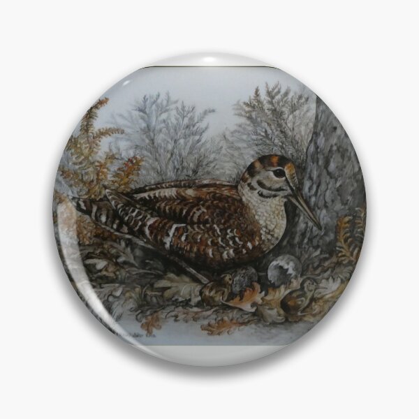Item preview, Una becada y dos polluelos, por Rita E Whitaker designed and sold by Collector-RB.