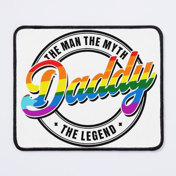 Item preview, The Man The Myth The Legend DADDY designed and sold by 2guysyarn.