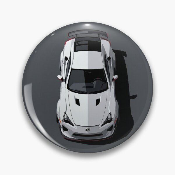 Item preview, Lexus LFA V10 Supercar Top View Vector Illustration designed and sold by Motorline44.