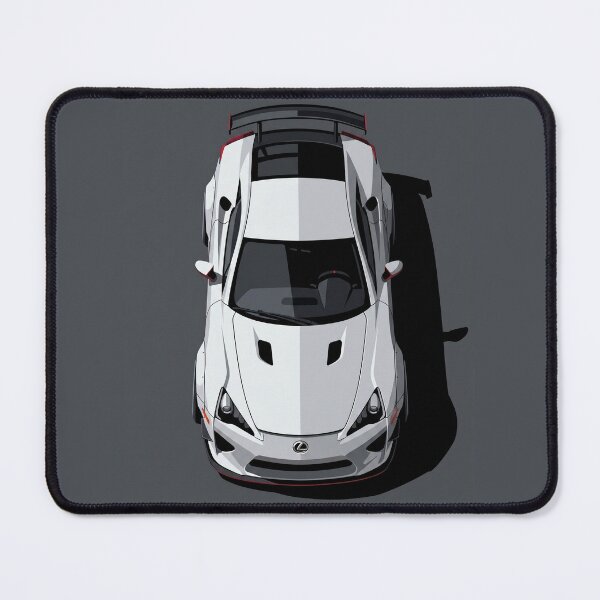 Item preview, Lexus LFA V10 Supercar Top View Vector Illustration designed and sold by Motorline44.