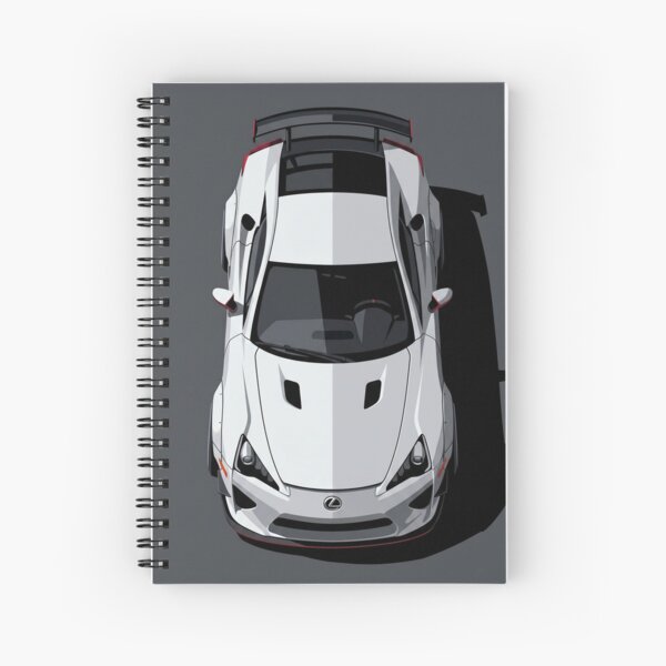 Item preview, Lexus LFA V10 Supercar Top View Vector Illustration designed and sold by Motorline44.