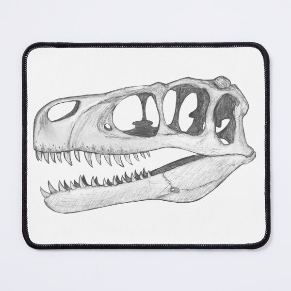Item preview, Utahraptor Skull designed and sold by DoodleSnake58.