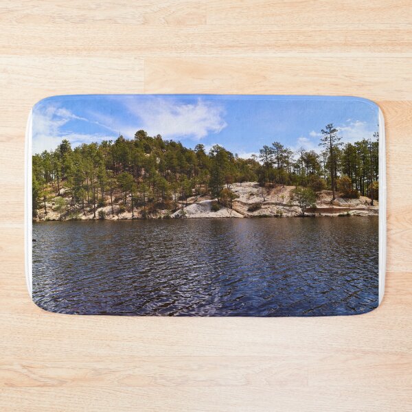 Item preview, Serene Pine-Filled Lakeshore designed and sold by Phakade's Photos.