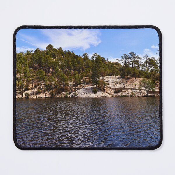 Item preview, Serene Pine-Filled Lakeshore designed and sold by Phakade's Photos.