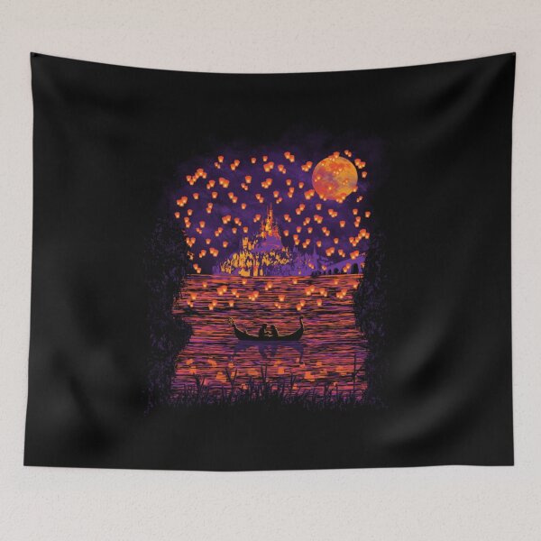 Item preview, Lantern Kingdom - Magical Floating Sky Lights Art designed and sold by MrGlayga.