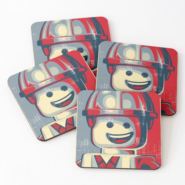 Item preview, Iconic Building Blocks: Nostalgic Brick Toys and Minifigures Fan Art designed and sold by benja-08.