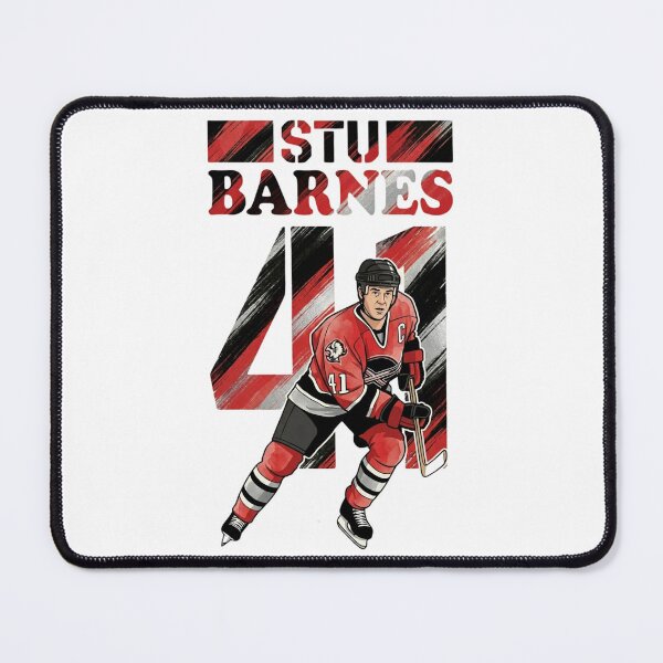 Item preview, Stu Barnes 41 Retro Buffalo Hockey Captain Art designed and sold by Thogan0416.